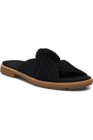 Timberland Slide Sandal Shoes Sandals Flat Sandals Black