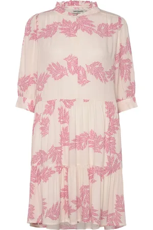 Lollys Laundry Sabinell Short Dress Kort Kjole Pink