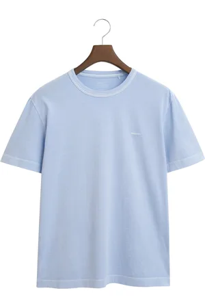 GANT Sunfaded Ss T-Shirt Tops T-Kortærmet Skjorte Blue