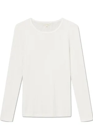 Studio Feder Gertrud Blouse Tops T-shirts & Tops Long-sleeved White