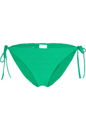 Nike Nike Terry String Bikini Bottom Sport Women Sport Clothing Sport Swimwear Sport Bikinis Green