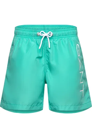 GANT Logo Lightweight Swim Shorts Badeshorts Blue
