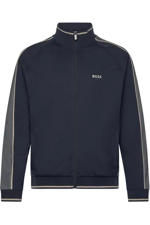 HUGO BOSS Tracksuit Jacket Designers Sweatshirts & Hoodies Sweatshirts Navy