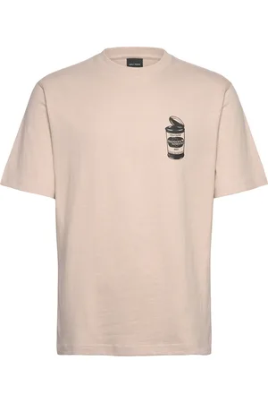 Daily paper Soup T-Shirt Tops T-Kortærmet Skjorte Cream