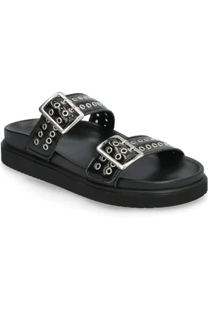 Pavement Augusta Shoes Sandals Flat Sandals Black