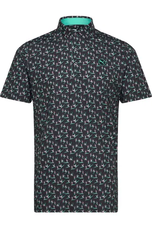 PUMA Mattr Paradise Polo - Lc Sport Sport Clothing Sport Tops Sport Polos Sport Short-sleeved Polos Black