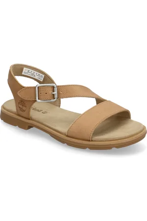 Timberland Backstrap Sandal Shoes Sandals Flat Sandals Beige
