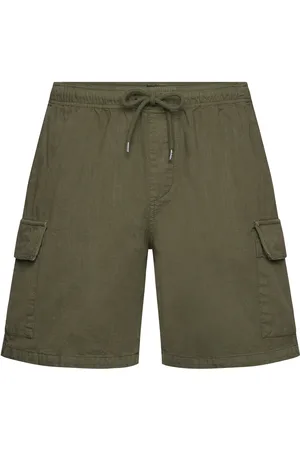 Mads Norgaard Cotton Ripstop Cargo Shorts Bottoms Shorts Cargo Shorts Green
