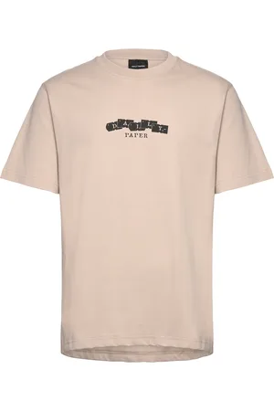 Daily paper Tag T-Shirt Tops T-Kortærmet Skjorte Beige