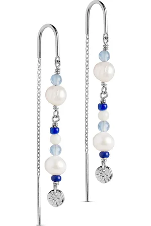 Enamel Sofia Earring Ørestickere Smykker Silver