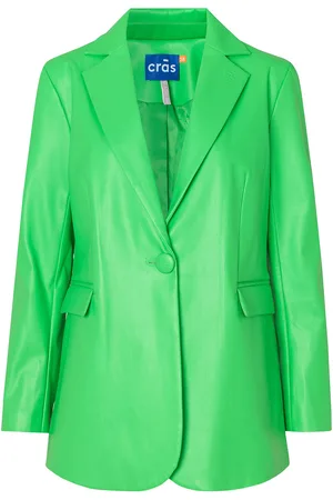 Crās Astacras Blazer Blazers Single Breasted Blazers Green