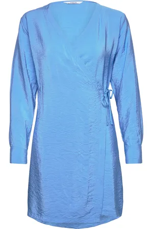 Envii Envictoria Ls Short Dress 6891 Kort Kjole Blue