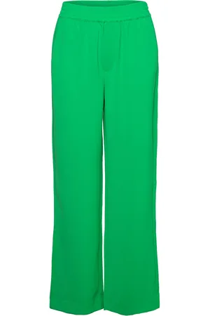 mbyM Phillipa-M Bottoms Trousers Wide Leg Green