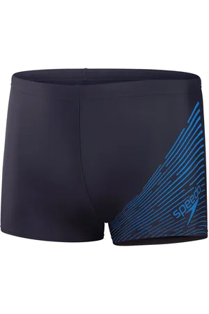 Speedo Mens Medley Logo Aquashort Sport Sport Clothing Sport Swimwear Sport Swim Shorts Blue