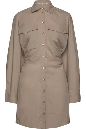Second Female Enara Dress Kort Kjole Beige