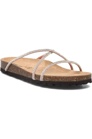 Sofie Schnoor Erinsw Slipper Shoes Sandals Flat Sandals Silver