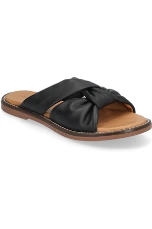 Sofie Schnoor Rosesw Sandal Shoes Sandals Flat Sandals Black
