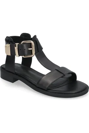 Sofie Schnoor Sabrinasw Sandal Shoes Sandals Flat Sandals Black