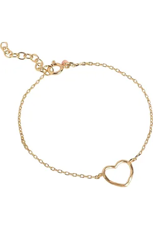 Enamel Organic Heart Bracelet Accessories Jewellery Bracelets Chain Bracelets Gold