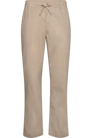 Anerkjendt Akjan Cot/Linen Ela Pants Bottoms Trousers Linen Trousers Beige