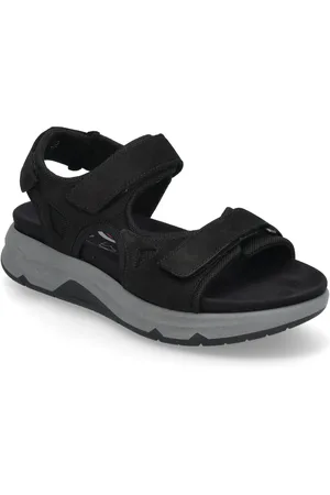 Gabor Rollingsoft Sandal Shoes Sandals Flat Sandals Black