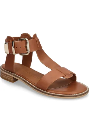 Sofie Schnoor Sabrinasw Sandal Shoes Sandals Flat Sandals Brown