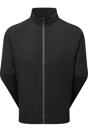 FootJoy Full-Zip Zephyr Windshirt Sport Men Sport Clothing Sport Outerwear Sport Jackets Sport Golf Jackets Black