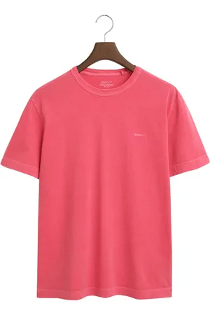 GANT Sunfaded Ss T-Shirt Tops T-Kortærmet Skjorte Red