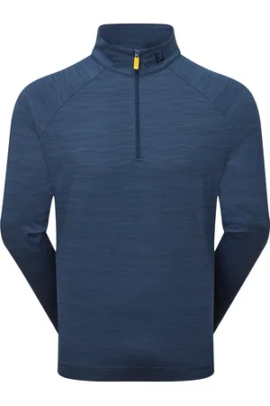 FootJoy Wave Jacquard Chill-Out Sport Men Sport Clothing Sport Base Layers Sport Base Layer Tops Navy