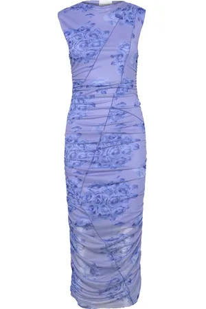 Noella Sutton Dress Knælang Kjole Blue