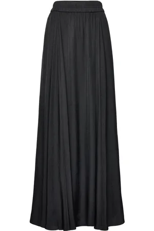 Ivy & Oak Sylvia May Lang Nederdel Black