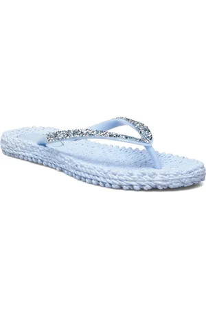 Ilse Jacobsen Flip Flop With Rhinest S Shoes Summer Shoes Sandals Flip Flops Blue