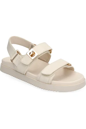 Steve Madden Mona Sandal Flade Sandaler Cream