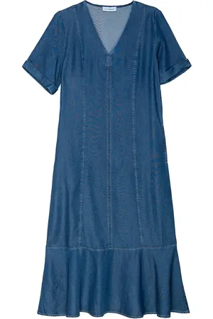 Ivo Nikkolo Woven Dress, Dencel Knælang Kjole Blue