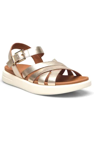 Geox D Xand 2S B Shoes Summer Shoes Sandals Gold