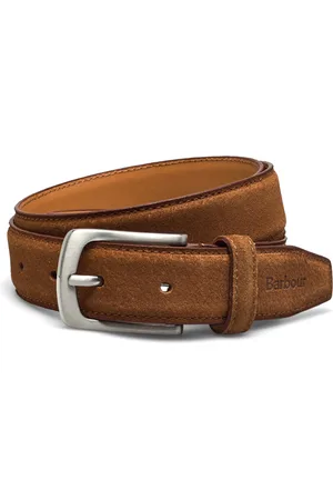 Barbour Spey Suede Belt Designers Belts Classic Belts Brown