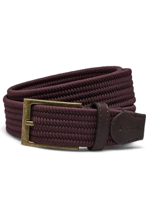 Barbour Nevis Web Belt Designers Belts Braided Belt Brown