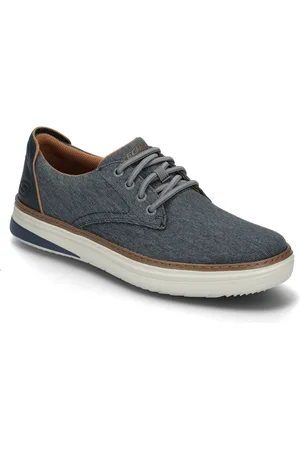 Skechers Mens Hyland Low-top Sneakers Navy