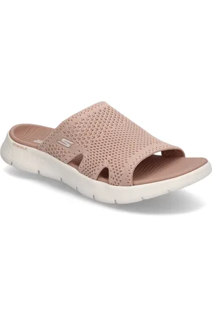 Skechers Womens Go Walk Flex Sandal - Elation Flade Sandaler Coral