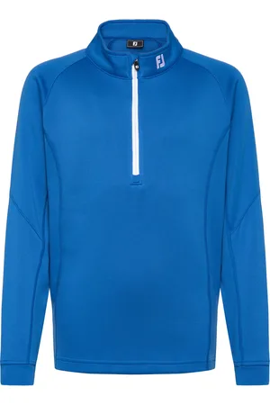 FootJoy Chill-Out Tops T-shirts Polo Shirts Short-sleeved Polo Shirts Blue