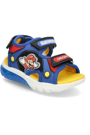 Geox J Sandal Ciberdron B Shoes Summer Shoes Sandals Blue