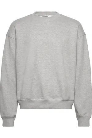 Weekday Boxy Terry Sweatshirt Tops Sweatshirts & Hoodies Sweatshirts Grey
