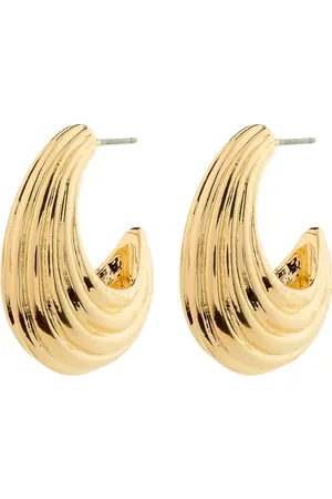 Pilgrim Asle Earrings Accessories Jewellery Earrings Hoops Gold