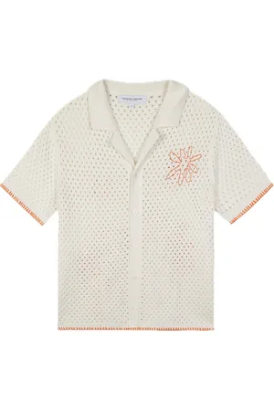 Maison Labiche Beuret Sun Tops Shirts Short-sleeved Shirts Cream
