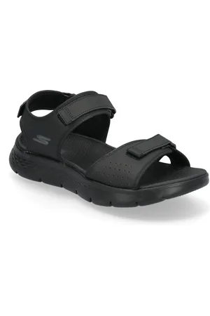 Skechers Mens Go Walk Flex Sandal Shoes Summer Shoes Sandals Black