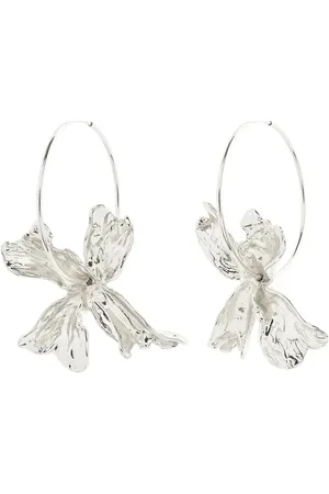 Pilgrim Dream Hoops Accessories Jewellery Earrings Hoops Silver