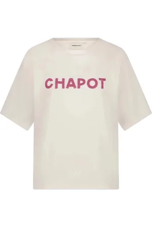 Fabienne Chapot Pearl T-Shirt Tops T-shirts & Tops Short-sleeved Cream