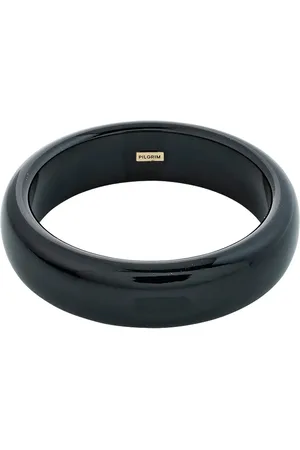 Pilgrim Aase Bangle Accessories Jewellery Bracelets Bangles Black