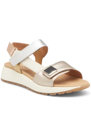 Gabor Sandal Shoes Sandals Flat Sandals Beige