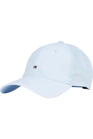 Tommy Hilfiger Essential Flag Linen Cap Accessories Headwear Caps Blue